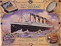 THE NEW WHITE STAR LINER TITANIC SHIP VINOLIA SOAP SMALL VINTAGE POSTER REPRO