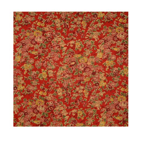 Crimson & Yellow 'Tatum' Liberty of London Lawn Cotton Handkerchief
