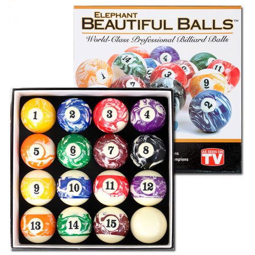 Elephant Beautiful Billiard Ball Set