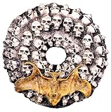 Skull Wreath Deluxe Halloween Decoration