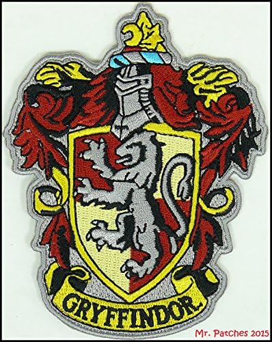 HARRY POTTER Gryffindor House Hogwarts School HUFFLEPUFF Halloween Costume scarf Robe Embroidery Patch Easy Iron On