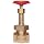 Milwaukee Valve 1151 Series Bronze Gate Valve, Industrial Service, Class 150, Rising Stem, NPT Female