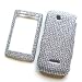 Sidekick 4G T839 (T-Mobile) Snap-on Protector Hard Case Rhinestone Cover "Bling Bling Silver" Design