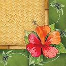 Creative Converting 16 Count 3-Ply Dessert/Lunch Napkins, Bamboo Weave