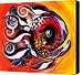 Fire Fish Four and a Half Canvas Print / Canvas Art - Artist J Vincent Scarpace