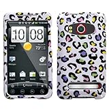 HTC EVO 4G Colorful Leopard Phone Protector Cover Case