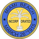 PREMIUM Aufkleber MIAMI BEACH USA Grösse: 8 cm  KONTURSCHNITT  -- ideal fürs Auto Motorrad Biker Sticker Autoaufkleber -- mit Schutzlaminat und Transferfolie -- Made in Germany -- Sehr lange Haltbarkeit !! KEIN VERSAND an Packstationen !!