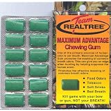 25, BOXES, Team, Realtree, Maximum, Advantage, Chewing Gum, CAMO GUM, CAMOUFLAGE GUM, REAL TREE, 12 PIECES per BOX, Kill, game, with your, bow, or gun, NOT your, BREATH, REAL TREE, GUMS, GUM, Promotes, the, effective, masking, of, common breath odors, food odors, tobacco, soft drinks, bad breath, Chew, 1 piece 20 minutes prior to, hunting, and, every hour thereafter, NEW, IN PACKAGE, [BOOK], UCP758309432205