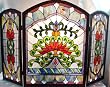 Tiffany Fireplace Screen