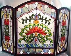 Tiffany Fireplace Screen