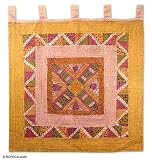 Review Novica  / Cotton wall hanging, 'Festival of Color'