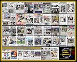 Pittsburgh Steelers 2006 Super Bowl Newspaper Collage Poster