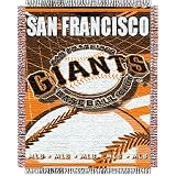 San Francisco Giants MLB Triple Woven Jacquard Throw (MLB Series) (48"x60")