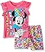 Disney Girls' Minnie Mouse Printed Short Set