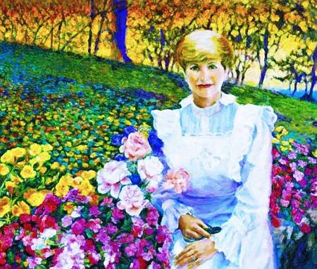 Custom Order #YD-BV2, Oil on Canvas, Custom Painting of The Person You Love, For 1 Person of Customer's Choice, Style: Expressionism, with Signature Text 