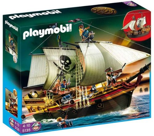 PLAYMOBIL 5135 - Galeone dei pirati