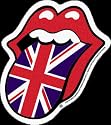 Rolling Stones - British UK Flag Tongue - Sticker / Decal