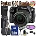 Pentax K30 Digital Camera with 18-135mm Lens Kit (Black) + 8GB SDHC Class 10 Memory Card + Extended Life Battery + External Rapid Travel Quick-Charger + USB Card Reader + Memory Card Wallet + Shock Proof Deluxe Case + 3 Piece Professional Filter Kit + Professional Full Size Tripod + Accessory Saver Bundle!