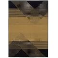 Lanai Pyramid Rug - Beige/ Black (Rectangle)