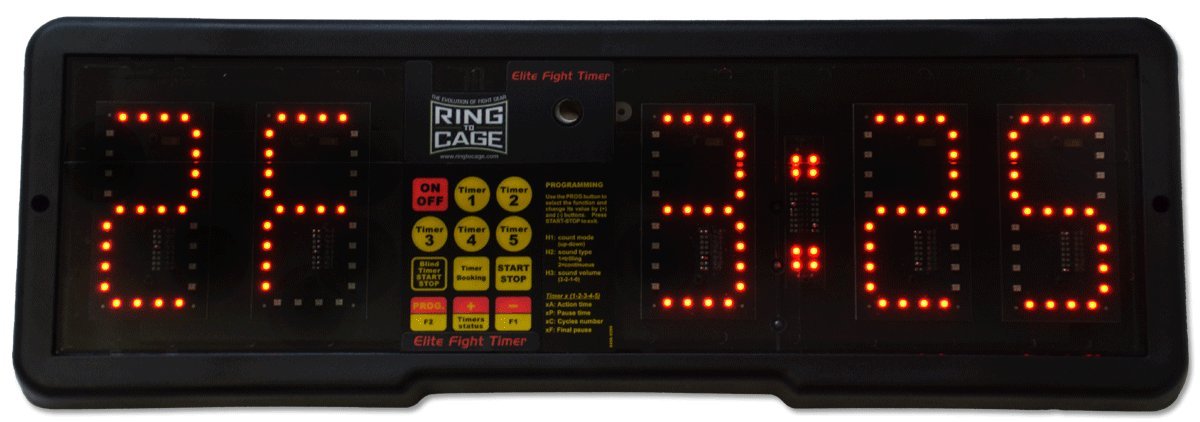 Amazon.com : Elite Fight & Gym Digital Timer with Remote (Desk ...