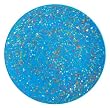 Zak Designs Confetti 11-Inch Recycled-Melamine Dinner Plate, Turquoise