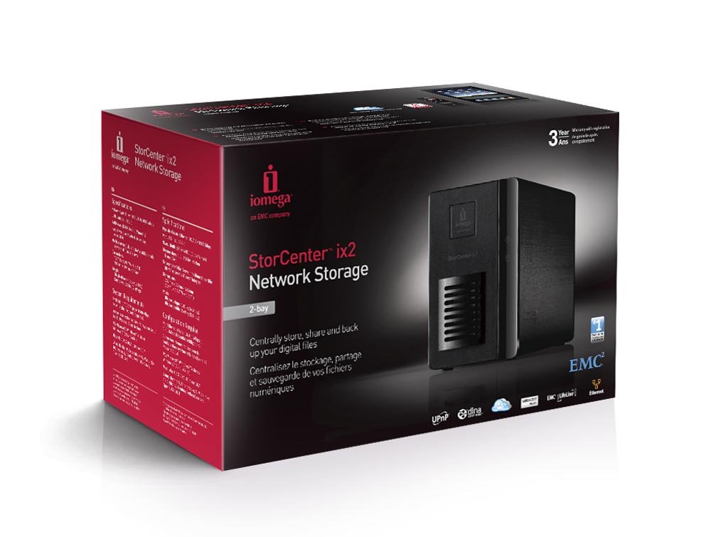 Amazon.com: Iomega StorCenter ix2 2TB Network Storage Drive (35547 ...