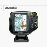 5 display Humminbird 595c Combo Color Fish Finder and GPS Chartplotter