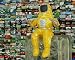 Intel Pentium II BunnyPeople Plush Toy Figurine - Collectible - Yellow 8