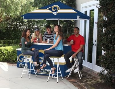 Best of Times Patio Bar and Tailgating Center Deluxe Package- Classic Tan