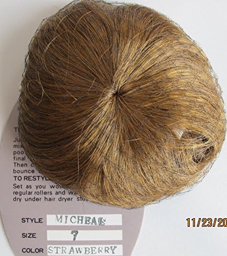 PLAYHOUSE Collection Craft DOLL HAIR WIG Style MICHAEL Fits SIZE 7" Color STRAWBERRY Synthetic JAPAN Fiber (Circa 1980's)