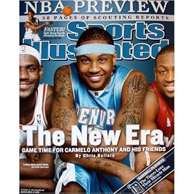 Carmelo Anthony Sports Illustrated Cover from 10/23/2006 16x20