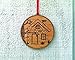 Our NEW Home 2018 or Any Year Christmas Ornament Personalized New House Engraved