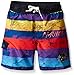 Maui & Sons Boys' Swim Trunk With Solid Stripes