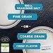 Pacific Ocean Gourmet Sea Salt - 20 lbs. Medium Coarse Grain by San Francisco Salt Company