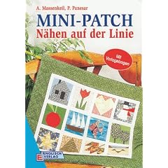 Mini- Patch. N�hen auf der Linie. Mit Vorlagebogen