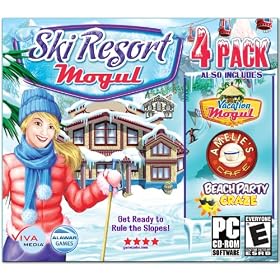 Ski Resort Mogul 4-Pack