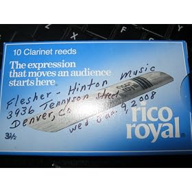 Rico Royal Bb Clarinet Reeds