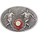 Barnsley 'Toby Tykes' Football Club English Pewter Oval Belt Buckle