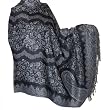 Jamawar Shawls Womens Wrap Jacquard Design 80 x 40 inches