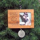 Pawprints Left By You - Pet Memorial Ornament