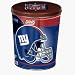 New York Giants 3.5 gallon gift tin filled with three premium gourmet popcorn flavors...
