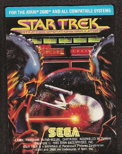 Star Trek Strategic Operations Simulator for Atari 2600