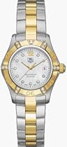 TAG Heuer Women's Aquaracer Diamond Accented Two-Tone Watch #WAF1451.BB0814