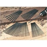Grizzly G9750 Aircraft Extension Drill 13 pc. Set - 1/16 - 1/4 x 6 Long