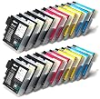 20 XL Patronen, kompatibel zu Brother LC1100 LC980 (8x schwarz & je 4x cyan magenta yellow)