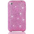 LUPO 'Pink Crystals' Shell Case For Apple iPhone 3G & 3GS with Screen Protector
