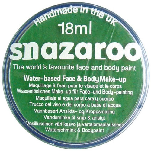Buy Snazaroo - Face Paints - 18 ml Bright Green Face Paint online at Discounted New and Used prices. Delivered to your door with Childrens Toyshop.com