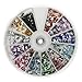 Premium MASH 1200 Piece 12 Color Nail Art Nailart 3D Design Tear Rain Drop Rhinestones