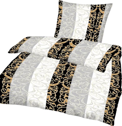 Cham Tex 4044602331311 Bettw&auml;sche-Set 4-teilig / Mikrofaser / 80 x 80 + 135 x 200 cm