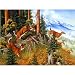 Deer Leap 1000pc Jigsaw Puzzle by Viola West